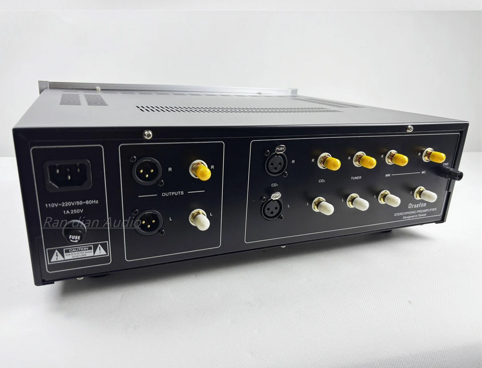 1:1 Copy McIntosh Line Classic C22 12AX7 12AT7 Vacuum Tube MC/MM Head Phono Preamp 2.0 Channel Pre-Amp Remote Control