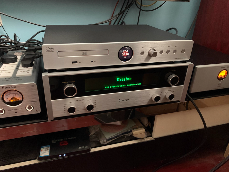 1:1 Copy McIntosh Line Classic C22 12AX7 12AT7 Vacuum Tube MC/MM Head Phono Preamp 2.0 Channel Pre-Amp Remote Control