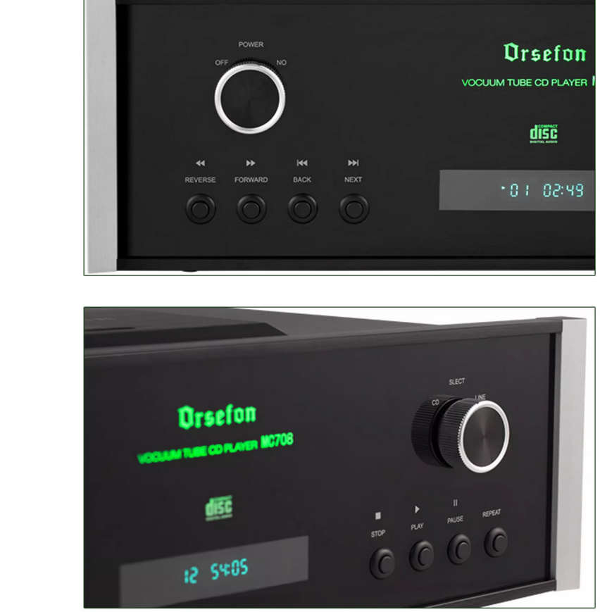 ORSEFON MC708 CD Player HIFI Lossless Dual Decoding Player Copy Mcinto MC708