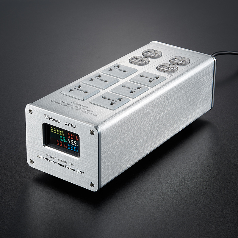Weiduka AC8.8 audio special power filter purifier lightning protection plug-in audio socket power supply