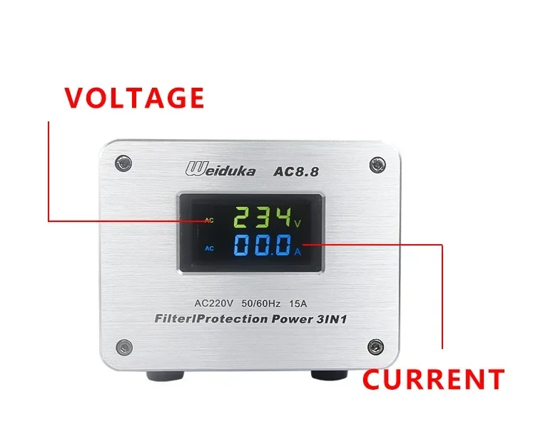 Weiduka AC8.8 audio special power filter purifier lightning protection plug-in audio socket power supply