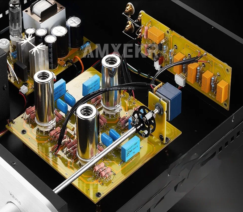 REISONG Q6, 12AX7 tube amplifier high fidelity home HIFI audio system tube preamplifier Marantz 7 improved HiEnd circuit