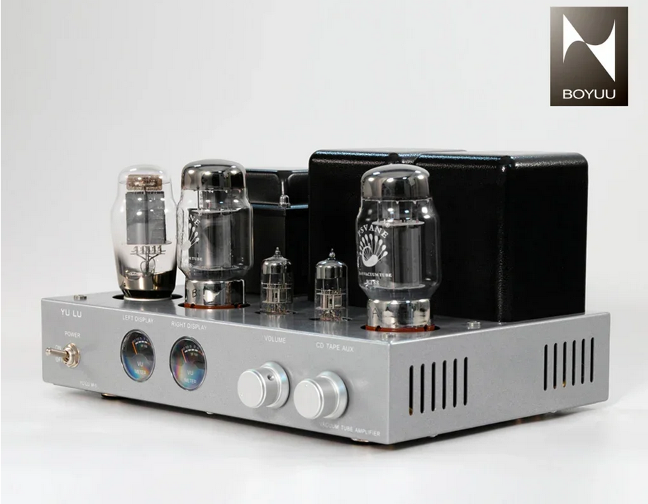 KT88 Single-Ended Tube Amplifier M5 Hi-Fi High-Power 6N2 5Z3P Electronic Tube Audio System VU meter AMP  15W*2