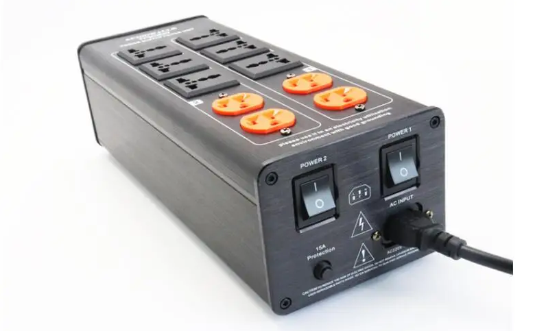 TP2000 New High-End Audio Noise Filter 3000W AC Power Conditioner Power Filter AC100-240V