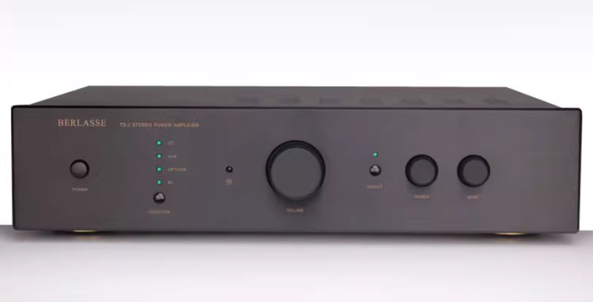 Home High Power Fiber Coaxial Bluetooth 5.0 with Remote Control Class AB Home Audio  High Power Amplifier 200w*2 ST