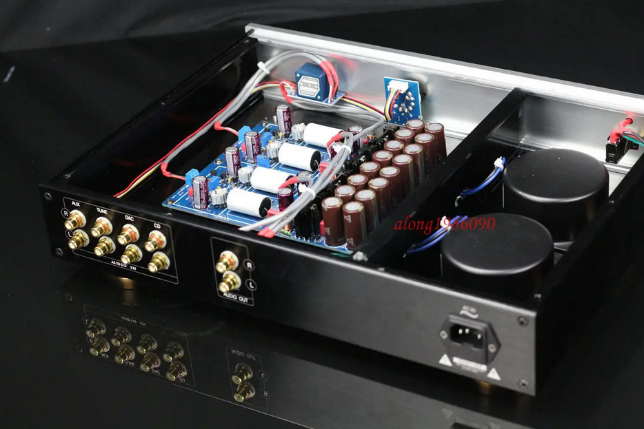 Finished high end JC2 FET Class A preamplifier base on Mark JC-2 preamp
