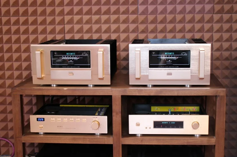 1 pair MUSMYS A Pair A-200 Mono Bock Class A Power Amplifier Study Auccphase Brand Technology 300W/CH 8-Ohm HiFi Power Amplifier