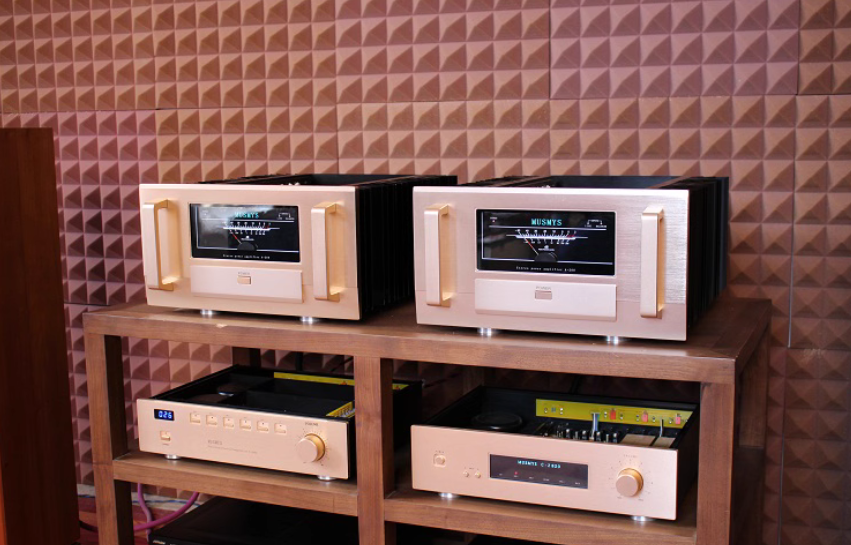 1 pair MUSMYS A Pair A-200 Mono Bock Class A Power Amplifier Study Auccphase Brand Technology 300W/CH 8-Ohm HiFi Power Amplifier