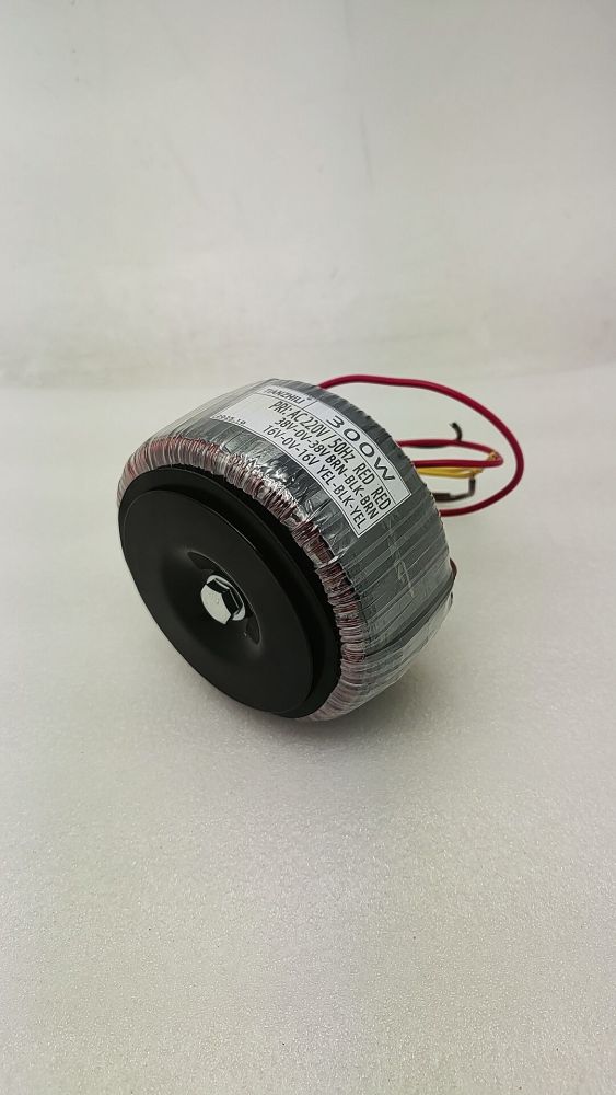 300W Pure copper wire wound Audio Toroidal Transformer for power amplifier