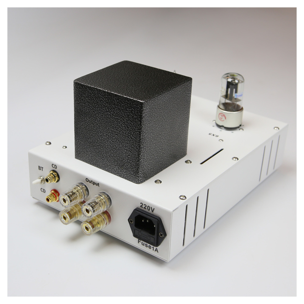 Finished 6N3+LM4766 35WX2 HIFI DIY stereo Electronic tube transistor combined with power amplifier with bluetooth
