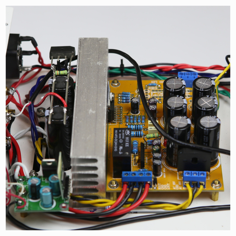 Finished 6N3+LM4766 35WX2 HIFI DIY stereo Electronic tube transistor combined with power amplifier with bluetooth
