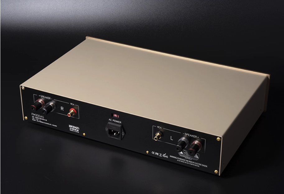 FM300AS hifi Class AB 150W * 2 stereo Audio power amplifier Directly Engraved Swiss FM