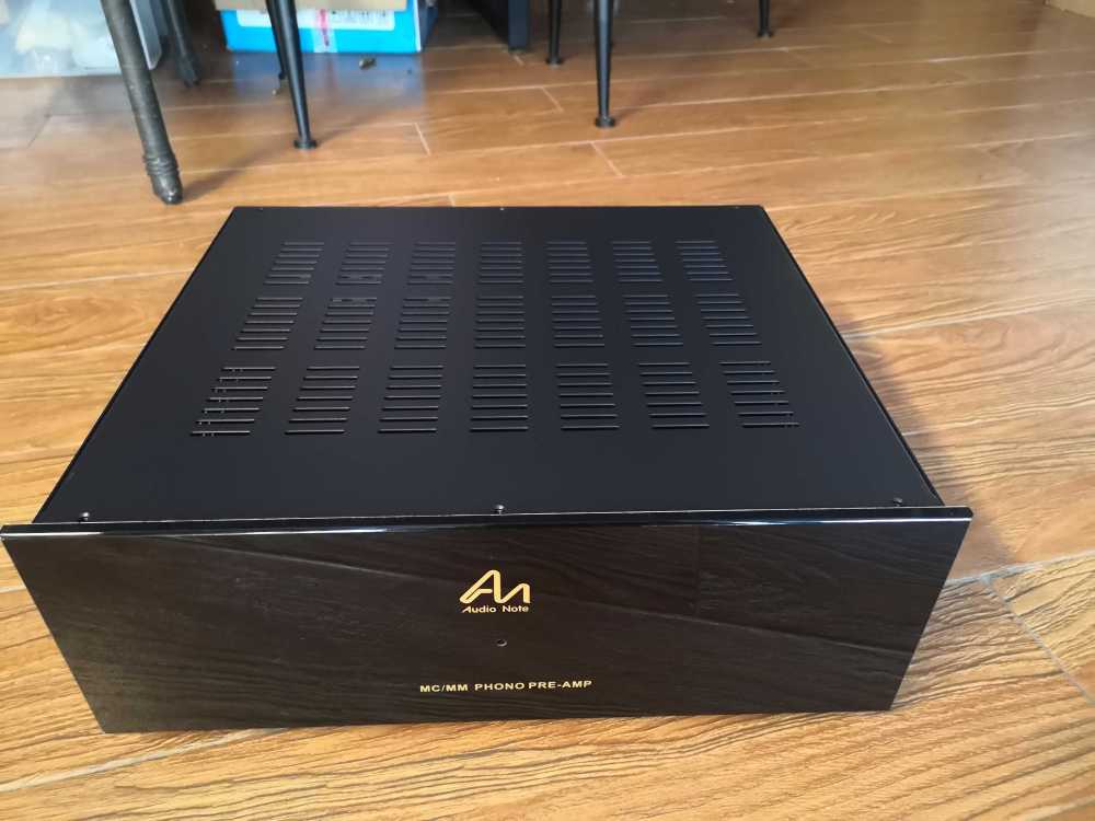 AN Hifi Iron phone Amplifier Chassis Audio Preamplifier DIY Box 430x150x350mm