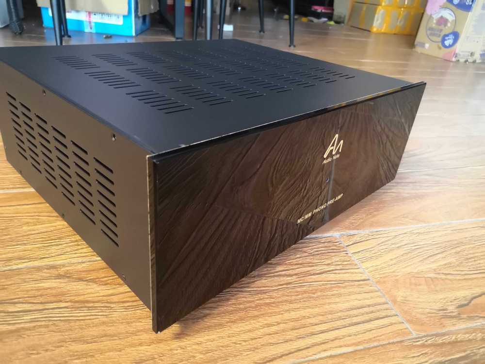 AN Hifi Iron phone Amplifier Chassis Audio Preamplifier DIY Box 430x150x350mm