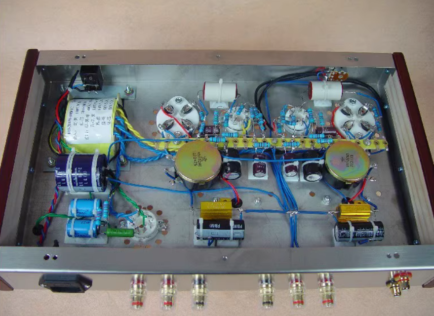 Home Audio HiFi Tube Amplifier DIY Kits 5Z3P+6N8P+300B Power 14W*2/Finished product/stereo dual channel