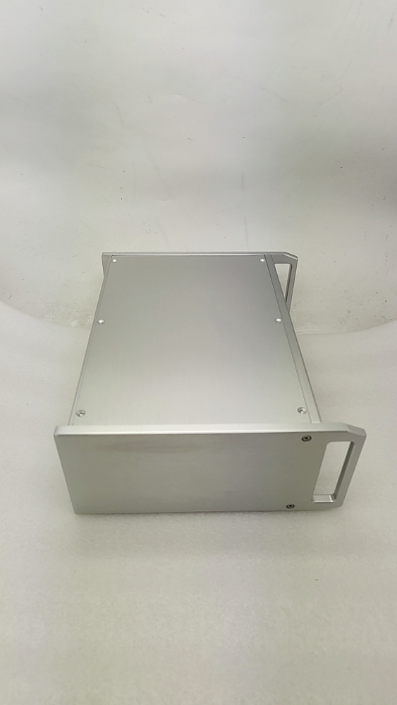 BZ3212 silver full aluminum European Standard power box with handle PSU chassis HIFI DIY case