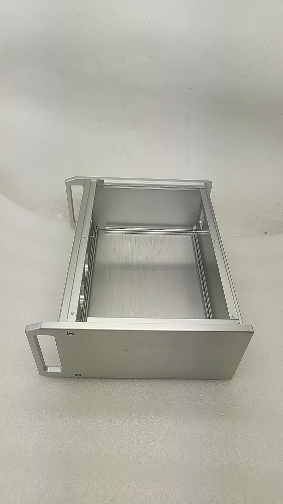 BZ3212 silver full aluminum European Standard power box with handle PSU chassis HIFI DIY case