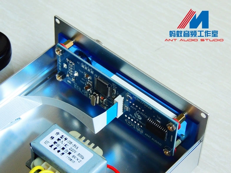 CS3310 Volume control panel infrared remote control preamp 4-channel audio source selector