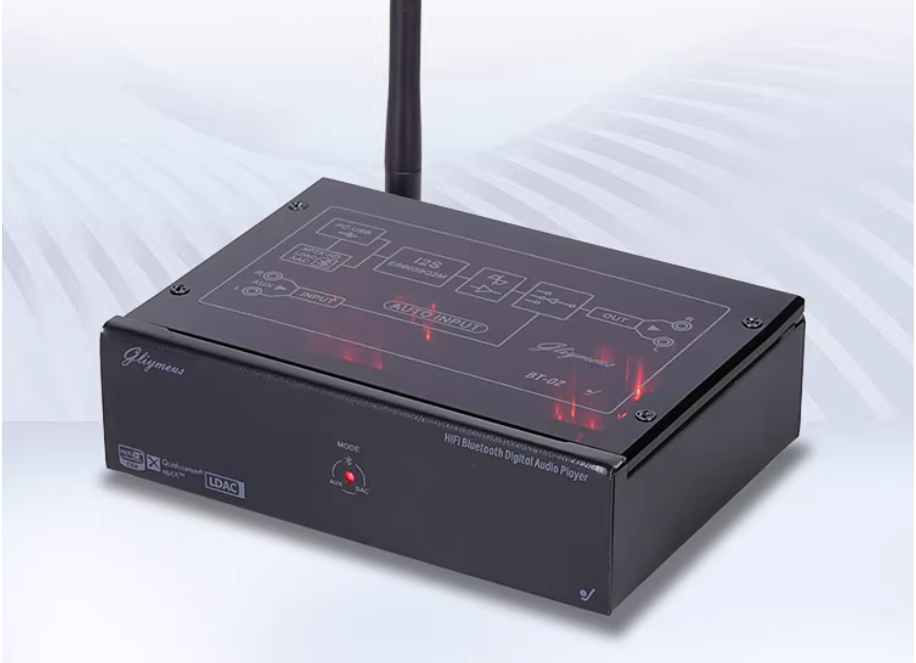 HiFi  LDAC/APTX lossless Bluetooth player with dual 9038 chips 5125 Qualcomm DAC decoder Player Audio