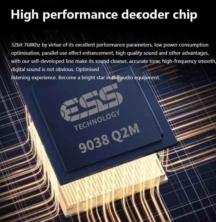 HiFi AMP Bluetooth Digital Audio Player SDAC5.2 HiFi LDAC/APTX Lossless Audio Player 24Bit 48K ES9038Q2M DAC decoder CS8406