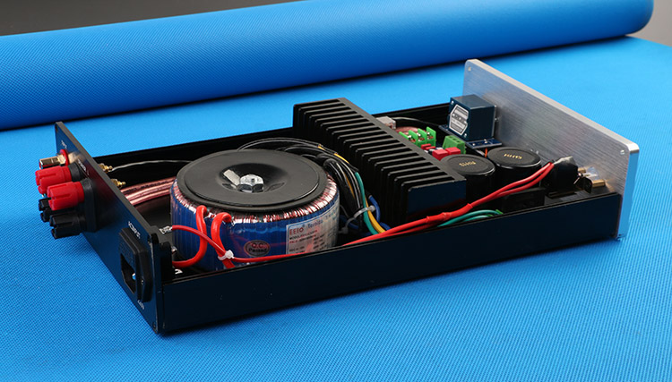 Finished LM3886TF Dual channel HIFI DIY stereo 68W+68W high-power amplifier