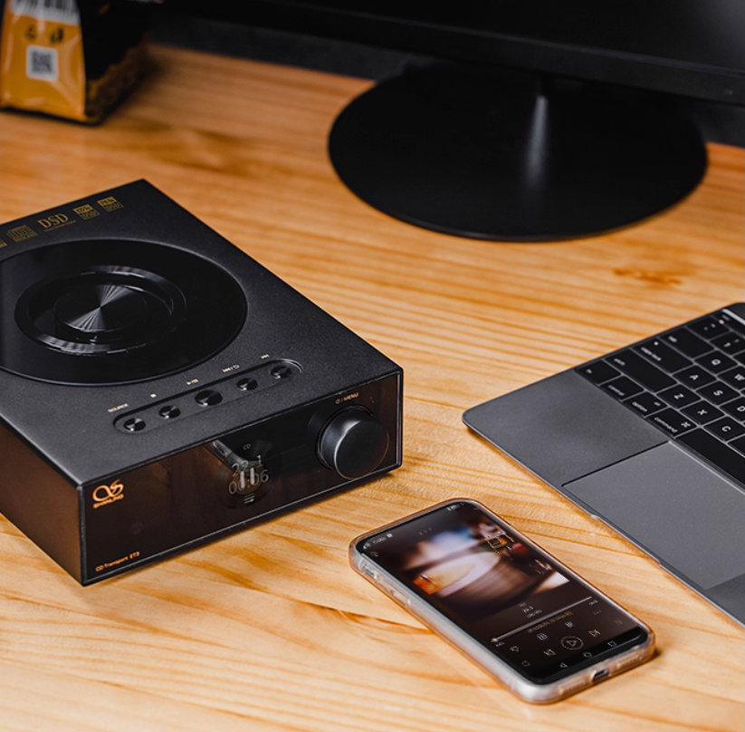 SHANLING ET3 HIFI CD Transport Player Full-Featured Digital Turntable Bluetooth 5.0 MOQ-CD MQA Full Decoder I2S to DAC DSD 512