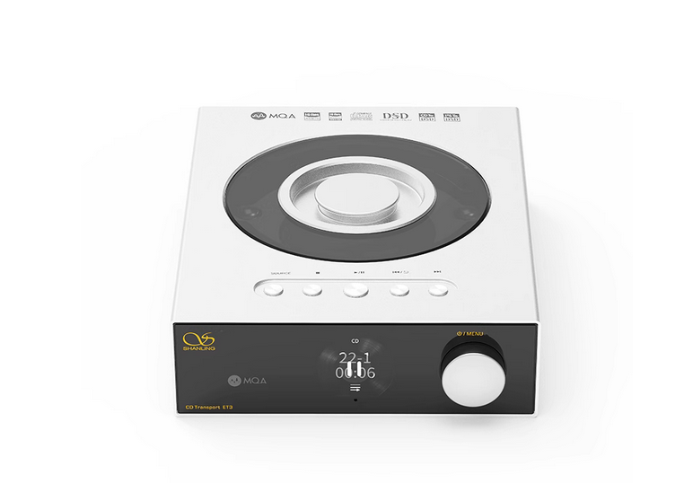 SHANLING ET3 HIFI CD Transport Player Full-Featured Digital Turntable Bluetooth 5.0 MOQ-CD MQA Full Decoder I2S to DAC DSD 512
