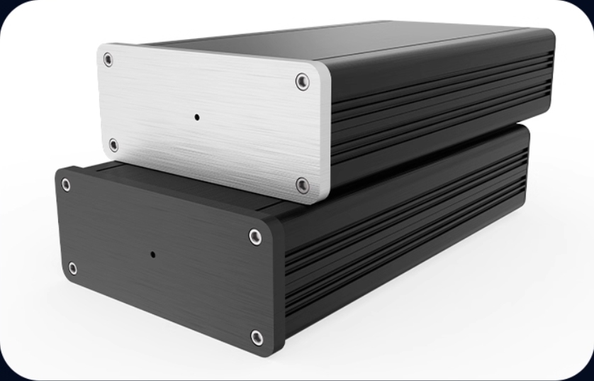 1105 full aluminum Mini Amplifier Case 50W Linear Power supply Chassis HIFI DIY box