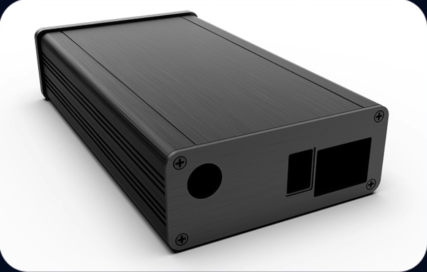 1105 full aluminum Mini Amplifier Case 50W Linear Power supply Chassis HIFI DIY box