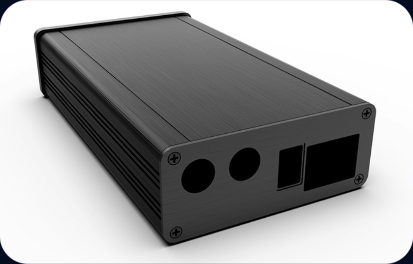 1105 full aluminum Mini Amplifier Case 50W Linear Power supply Chassis HIFI DIY box