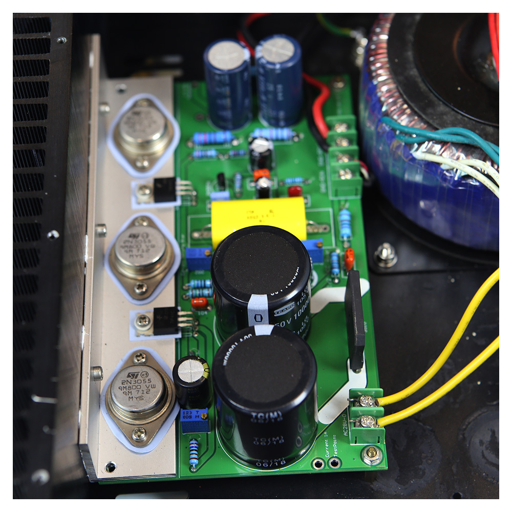 Hood 1969 circuit class A HIFI stereo 10W*2 audio power amplifier