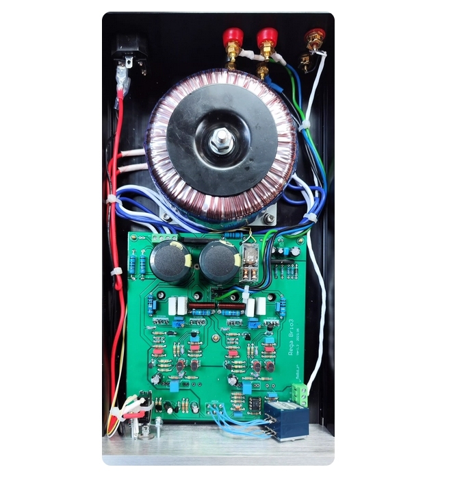 New HIFI DIY 50W+50W stereo audio power amplifier Refer to the Rege circuit in the UK With protective circuit