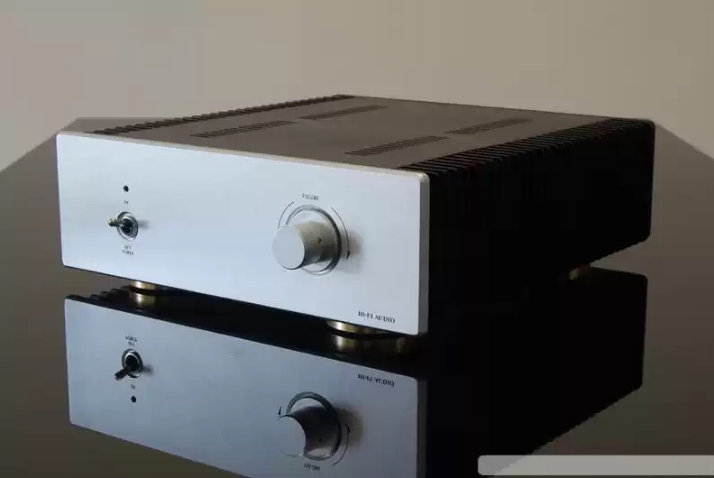SBK3095 full aluminum hifi diy class A amplifier chassis preamp case with radiator Can install 1969 circuits