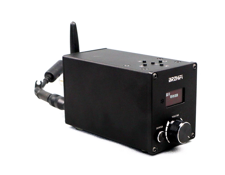 New C50 BT5.0 Infineon MA12070 ES9023 HIFI Player Card Digital Power Amplifier 80W*2 U Disk/USB/TF Card Sound Stereo Amp