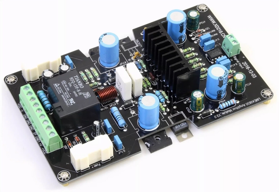LME49830 IRFP240_IRFP9240 100W monaural DC servo field-effect transistor amplifier board
