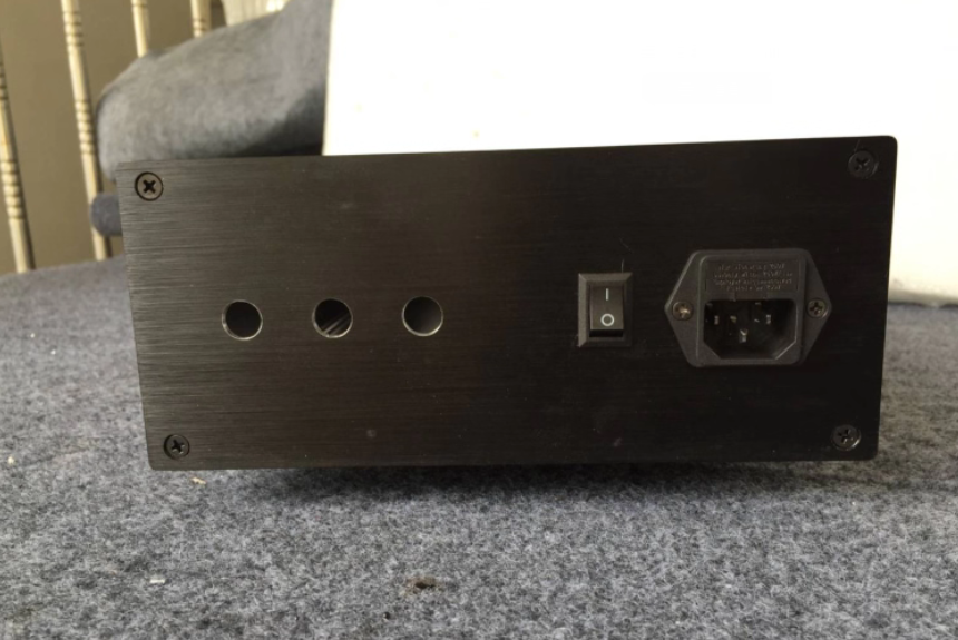 Aluminum amplifier  DIY customized CDM4 player top push cover chassis can install CDM4 circuits case