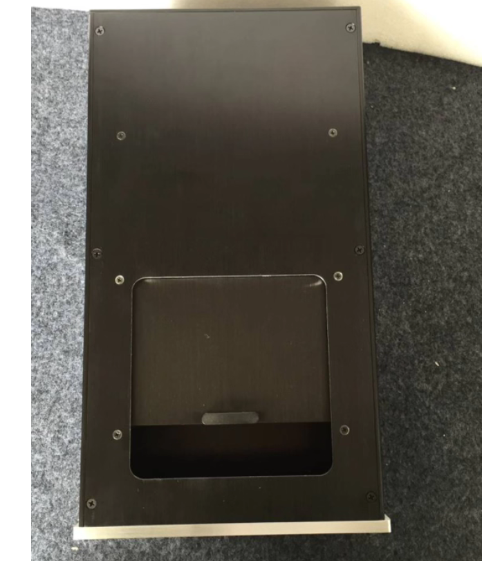 Aluminum amplifier  DIY customized CDM4 player top push cover chassis can install CDM4 circuits case