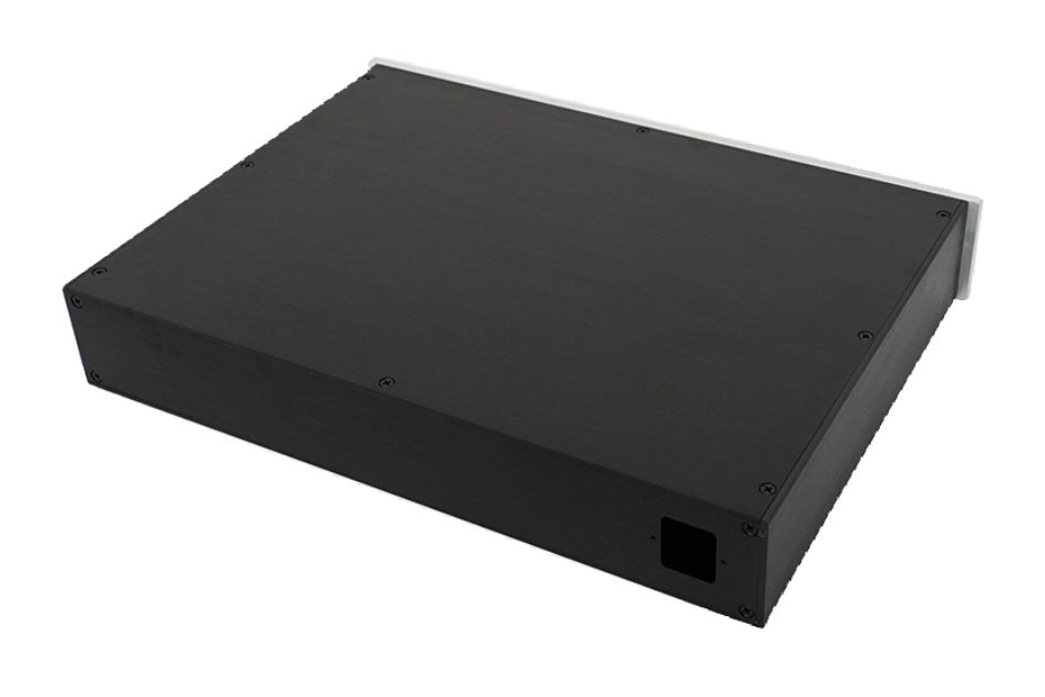 Beautiful silver goldmund Aluminum Audio amplifier DIY chassis decoder case 430*70*308mm or 350mm