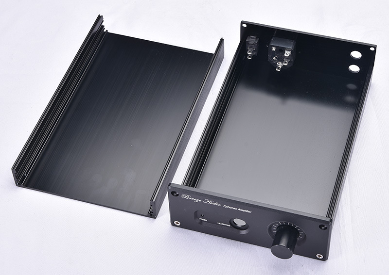 1506FA1 Full aluminum headphone amplifier chassis black mini hifi diy preamp case Specially equipped with Weiliang E3 circuit