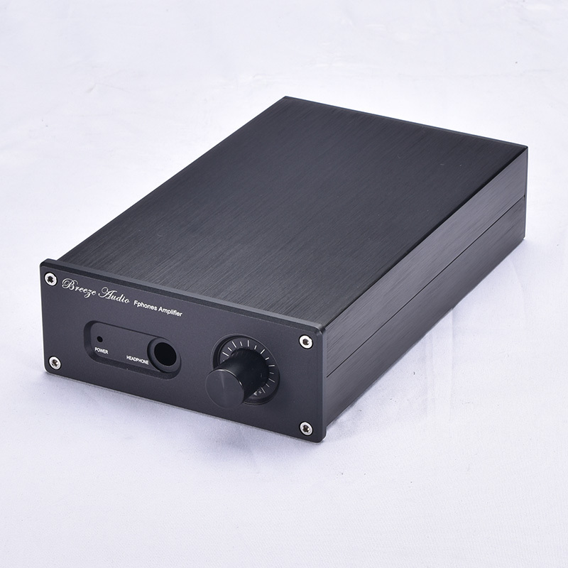 1506FA1 Full aluminum headphone amplifier chassis black mini hifi diy preamp case Specially equipped with Weiliang E3 circuit