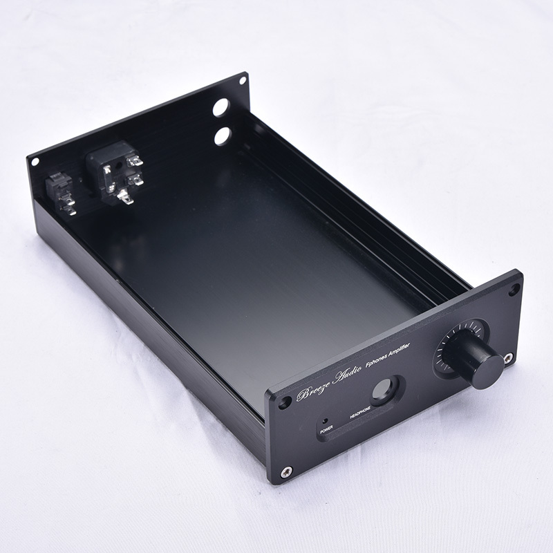 1506FA1 Full aluminum headphone amplifier chassis black mini hifi diy preamp case Specially equipped with Weiliang E3 circuit
