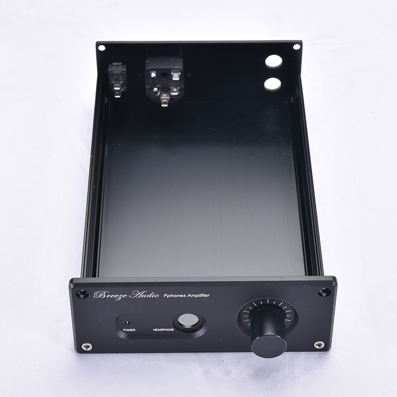 1506FA1 Full aluminum headphone amplifier chassis black mini hifi diy preamp case Specially equipped with Weiliang E3 circuit