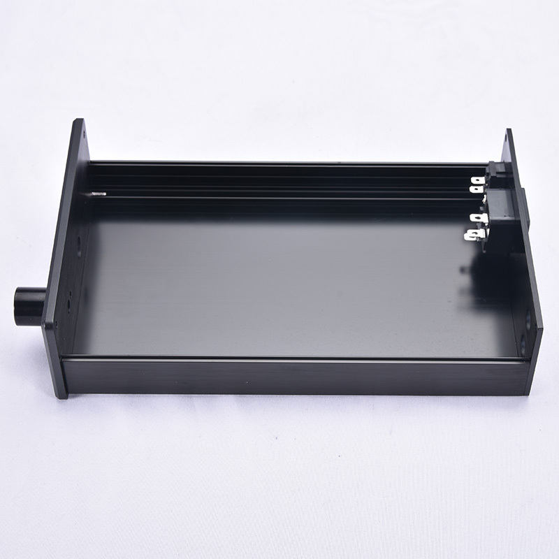 1506FA1 Full aluminum headphone amplifier chassis black mini hifi diy preamp case Specially equipped with Weiliang E3 circuit