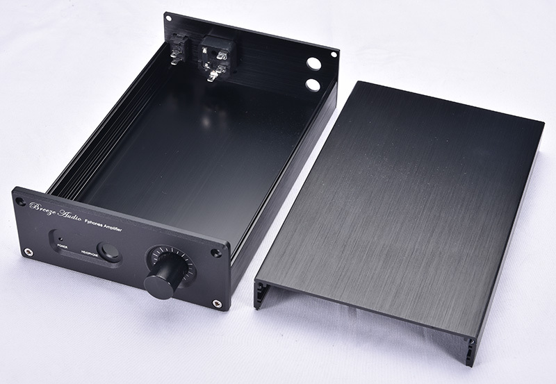1506FA1 Full aluminum headphone amplifier chassis black mini hifi diy preamp case Specially equipped with Weiliang E3 circuit
