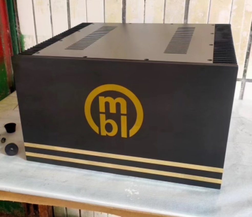 430*250 MBL All aluminum alloy class A amplifier chassis HIFI DIY pure amp case with heatsink