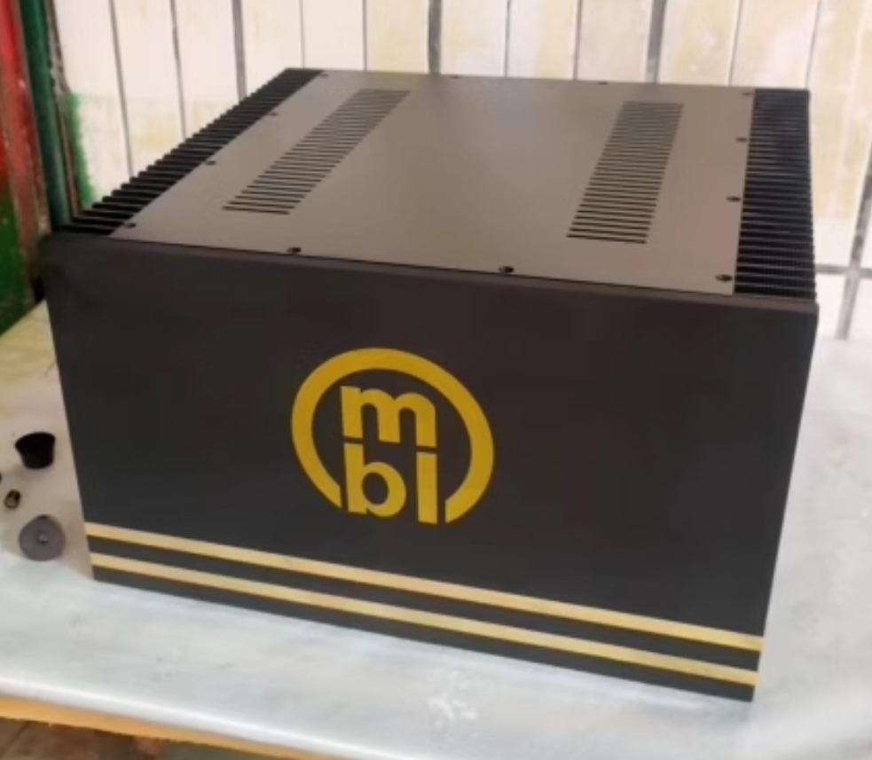 430*250 MBL All aluminum alloy class A amplifier chassis HIFI DIY pure amp case with heatsink