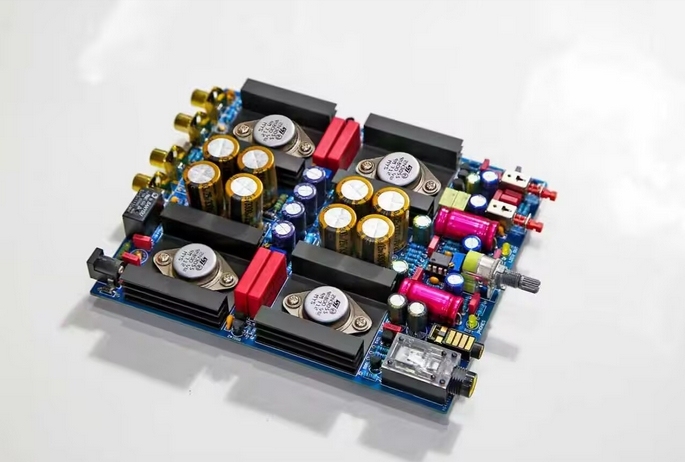 ME650 Metal encapsulated transistor class A preamplifier board HIFI DIY headphone amplifier board