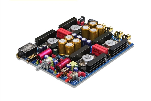 ME650 Metal encapsulated transistor class A preamplifier board HIFI DIY headphone amplifier board