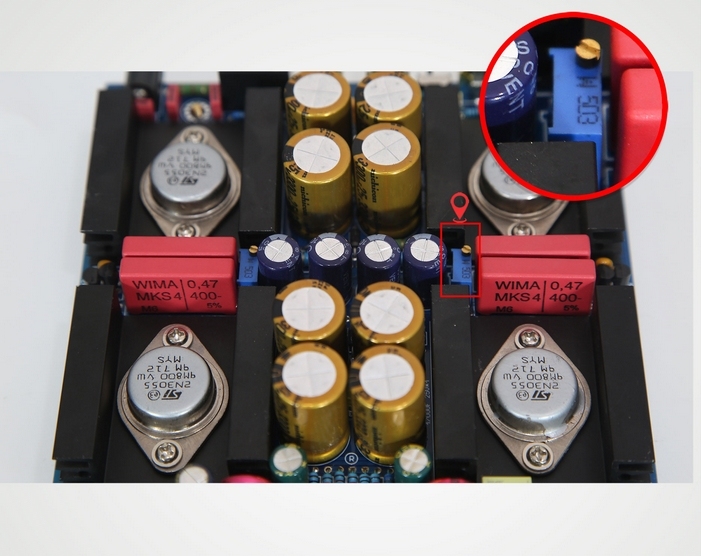 ME650 Metal encapsulated transistor class A preamplifier board HIFI DIY headphone amplifier board