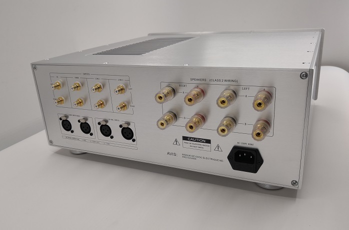 MUSMYS E-600 HIFI 180W+180W stereo Merge amplifier with VU mter Refer to Accuphase circuit